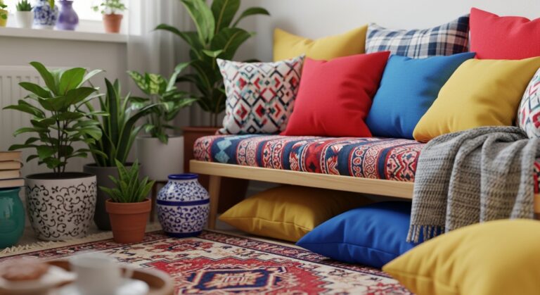 23 Bright Colorful Small Living Room Decor Ideas