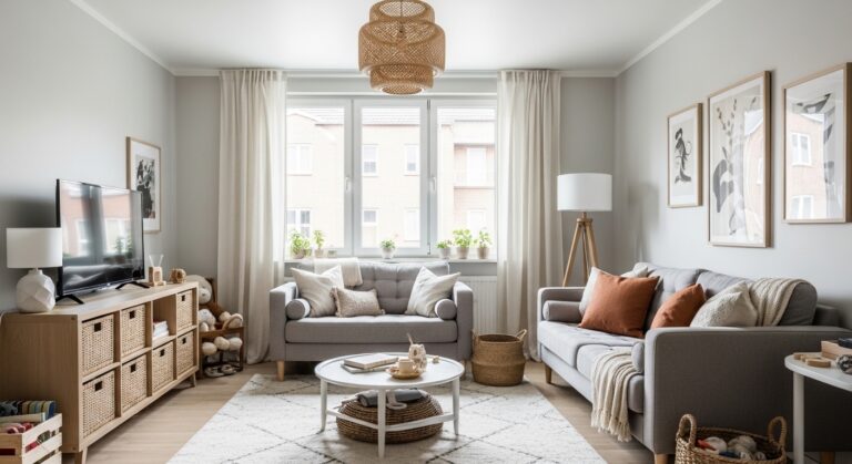 How to Decorate a Small Living Room for Kids Easily