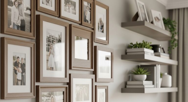 17 Elegant Family Living Room Wall Decor Ideas