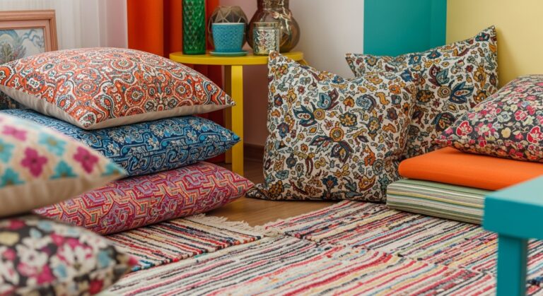 15 Bright Colorful Living Room Apartment Ideas