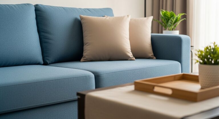 23 Calm Blue Living Room Apartment Ideas