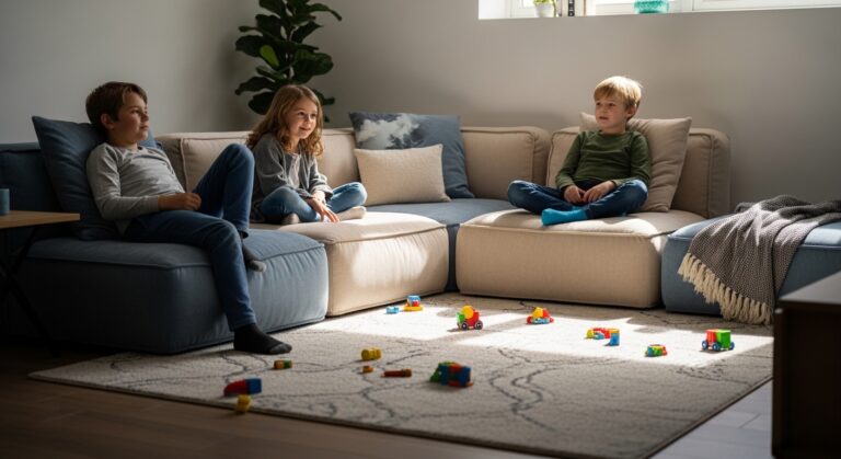 15 Fun Basement Living Room Ideas with Kids