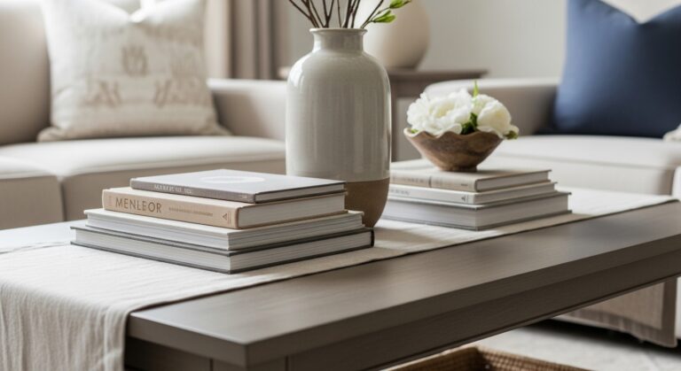 15 Chic Living Room Rectangle Table Decor Ideas