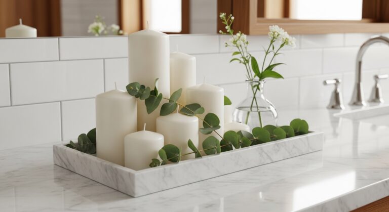 11 Stylish Bathroom Tray Decor Ideas for a Luxe Look