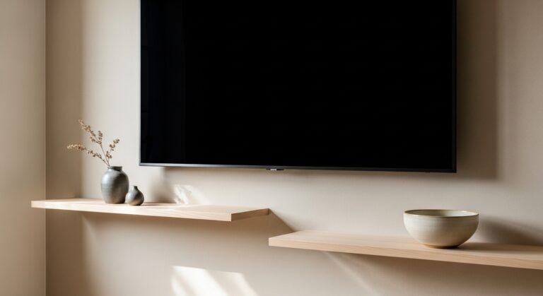 7 Minimalist Living Room TV Wall Ideas You’ll Love
