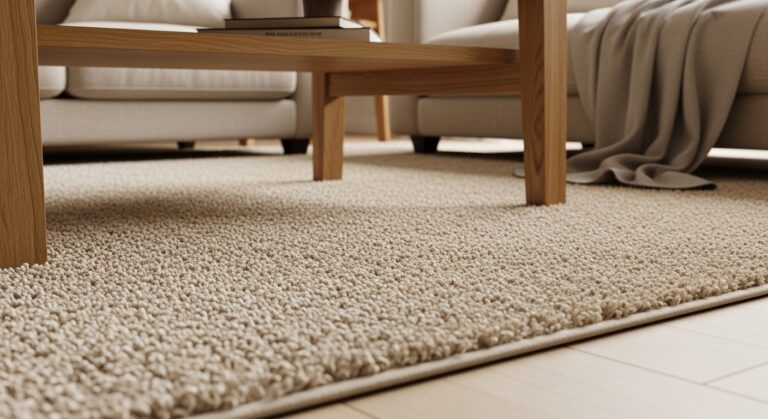 10 Soft Living Room Beige Rug Ideas