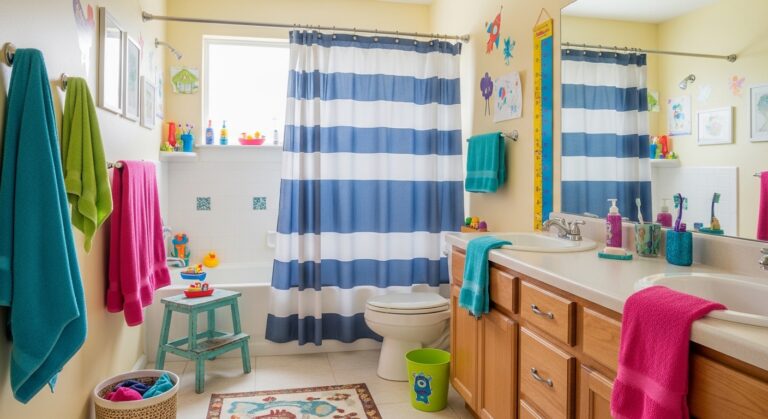 How to Decorate Kids Bathroom Shared Boy and Girl