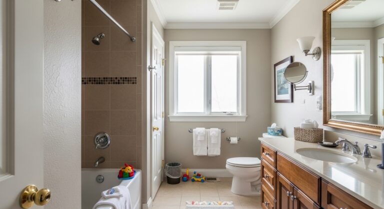How to Decorate Bathroom for Little Guests
