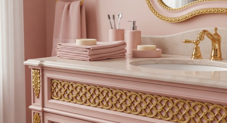 13 Glam Pink Bathroom Decor Ideas for Black Women
