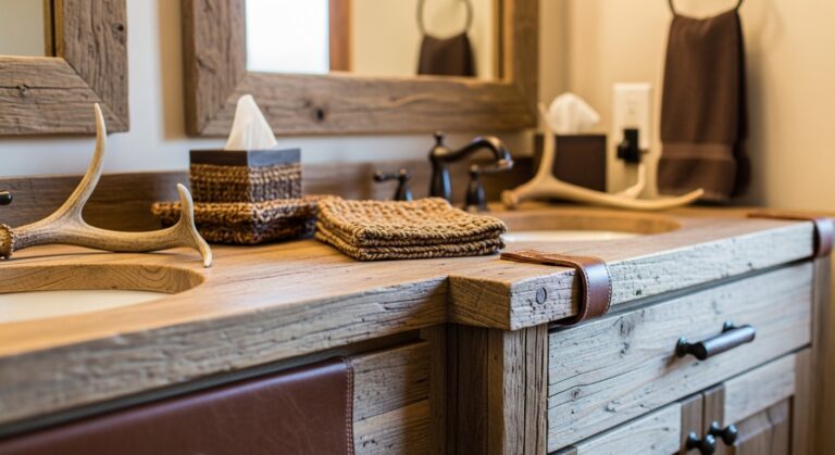 13 Rustic Western Guest Bathroom Decor Ideas