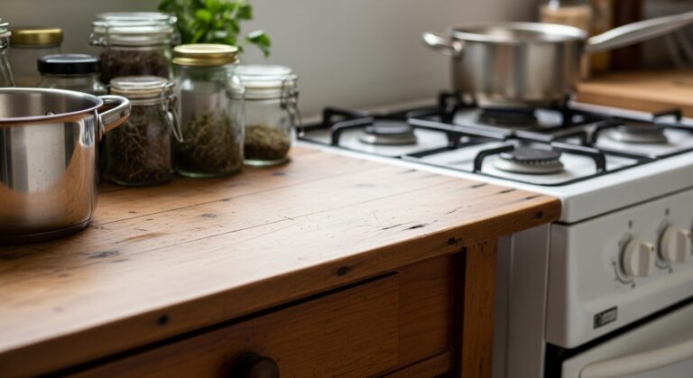 10 Useful Kitchen Table Ideas for Gas Cooker Areas