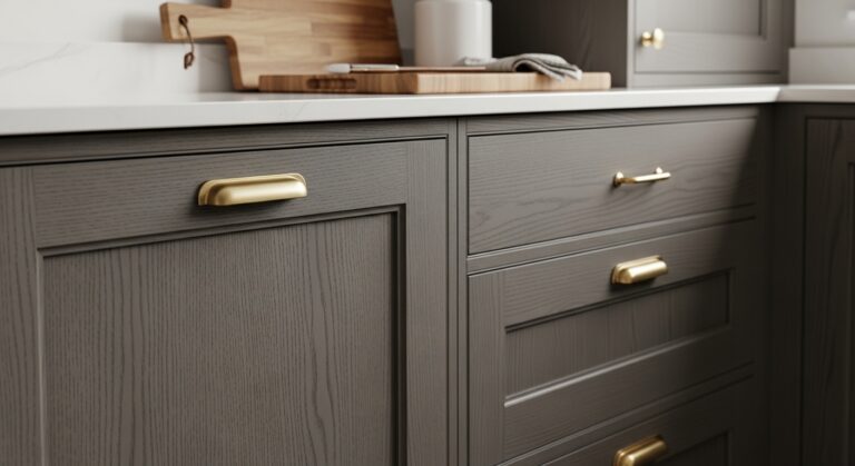 7 Rich Grey Stained Wood Cabinets Kitchen Designs to Try