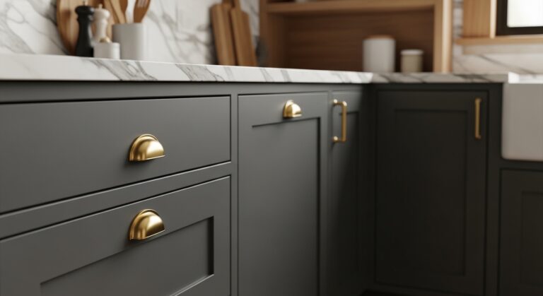 15 Bold Kitchen Designs with Dark Grey Cabinets