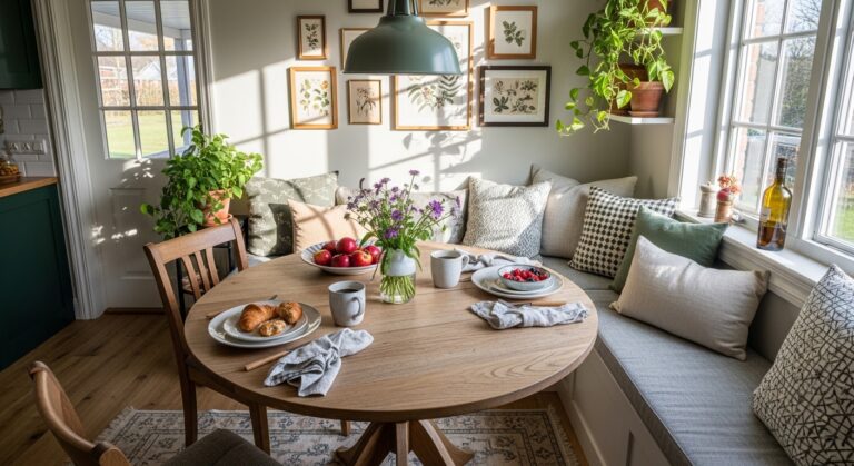 How to Decor Kitchen Nook for Breakfast Perfectly