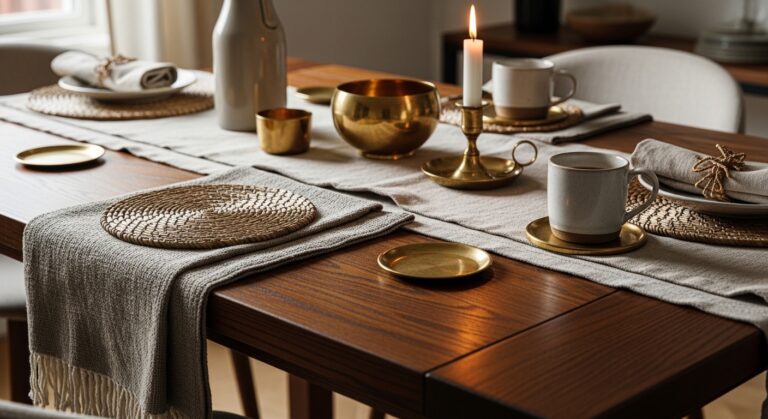 17 Rich Kitchen Dark Wood Table Ideas for Warm Style