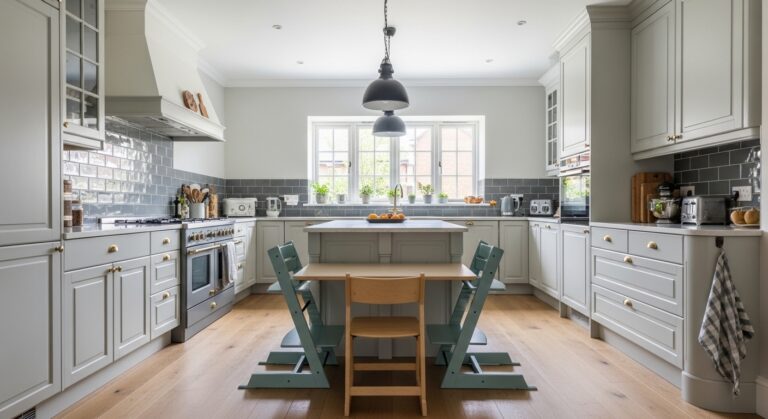 How to Design Kitchen Table for Kids Safely