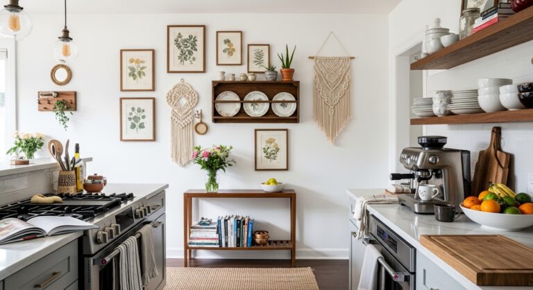 How to Decorate Kitchen Wall for Guests Beautifully