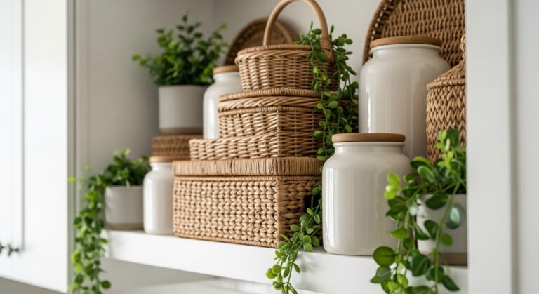 15 Elegant Kitchen Shelf Decor Ideas Above Cabinets