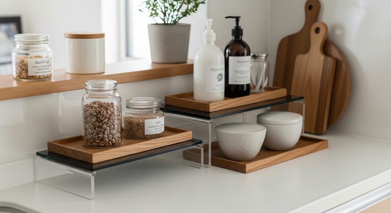 7 Neat Small Kitchen Organization Countertops Ideas