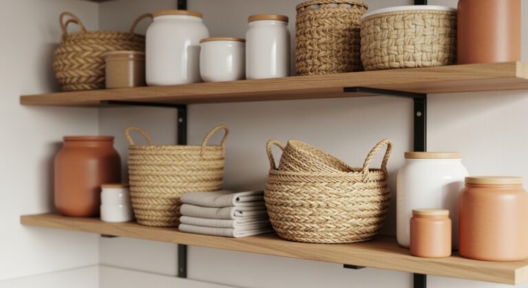 13 Cozy Boho Small Kitchen Organization Ideas