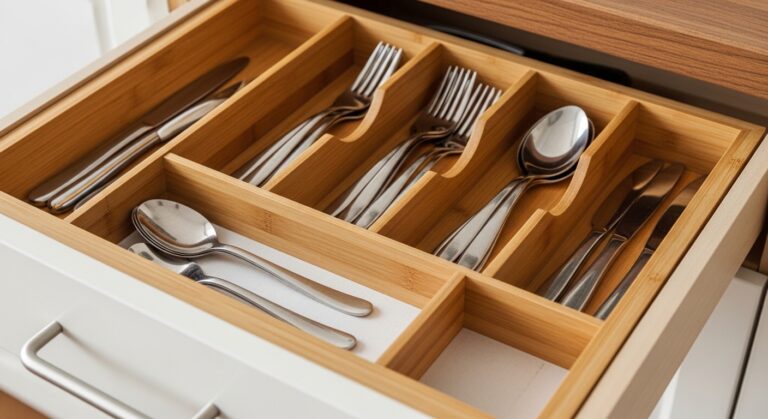 10 Tidy Small Kitchen Drawer Organization Ideas