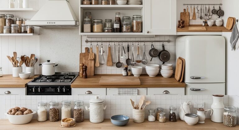 How to Organize Baking Utensils in Small Kitchen Easily