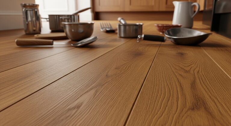 13 Warm Kitchen Wood Flooring Ideas for Cozy Style