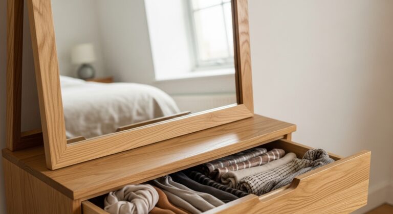 15 Clever Bedroom Mirror Ideas with Storage You Need