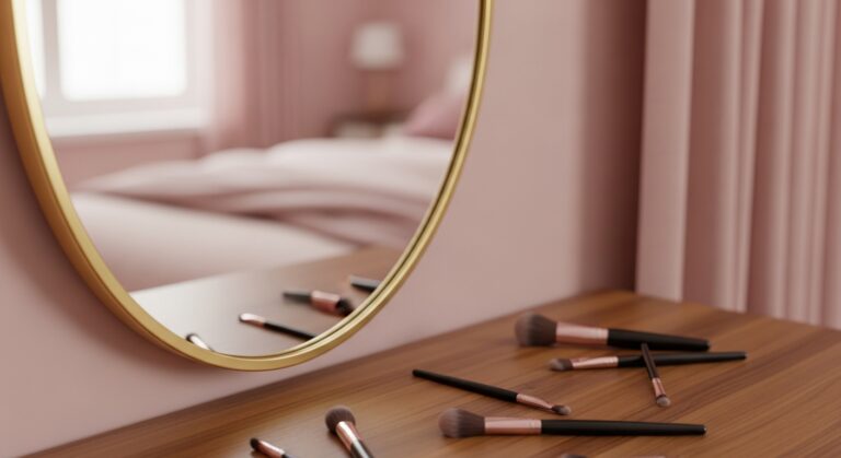 13 Glam Bedroom Dressing Table Mirror Ideas for Daily Use