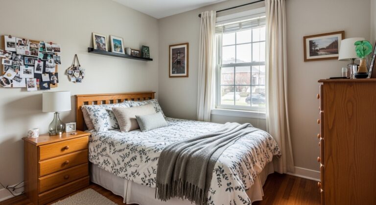 How to Decorate Super Small Bedroom on a Budget