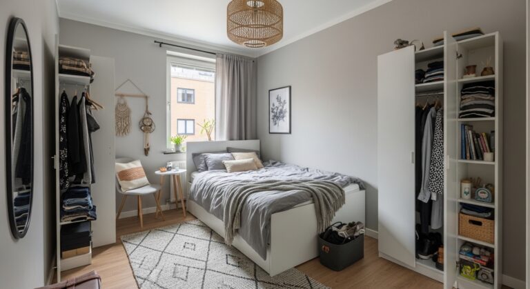 How to Make Hidden Storage in Small Bedroom Like Magic