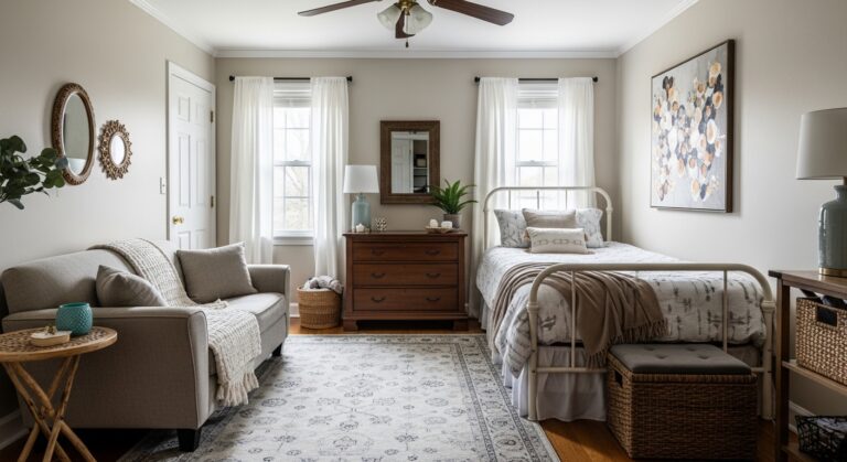 How to Make Small Guest Bedroom Cozy and Inviting