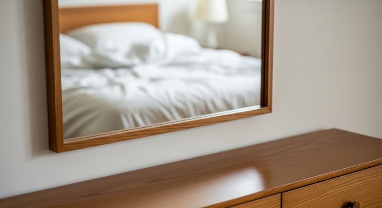 7 Smart Wall Mounted Bedroom Mirror Ideas That Save Space