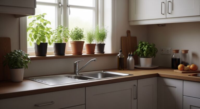 13 Bright Modular Kitchen Designs with Window Views